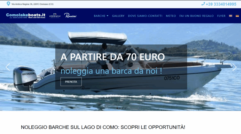Comolakeboats